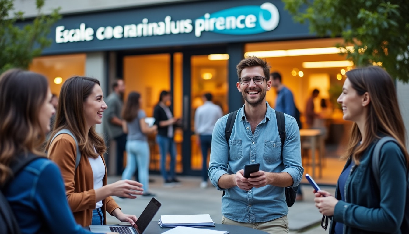 Illustration: Découvrez les principales écoles de marketing et communication digitale à Aix-en-Provence